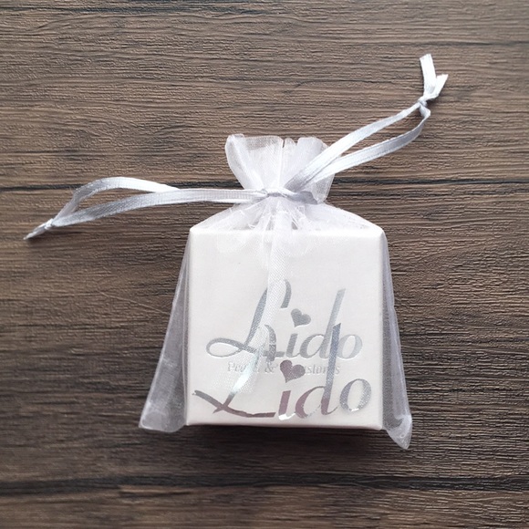 New in Box! Lido Lovely Soft Pearl & CZ Earrings! - Picture 6 of 6